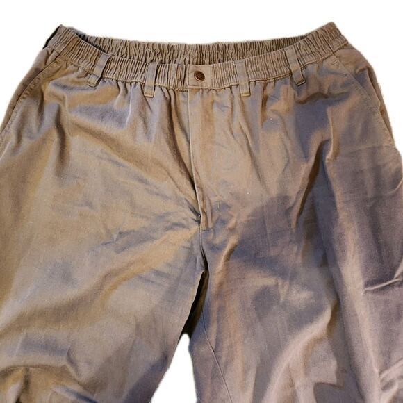 Haband's Arctic Bear Collection Thermal Lined Flat Front Twill Pants Mens 44S - Picture 3 of 9